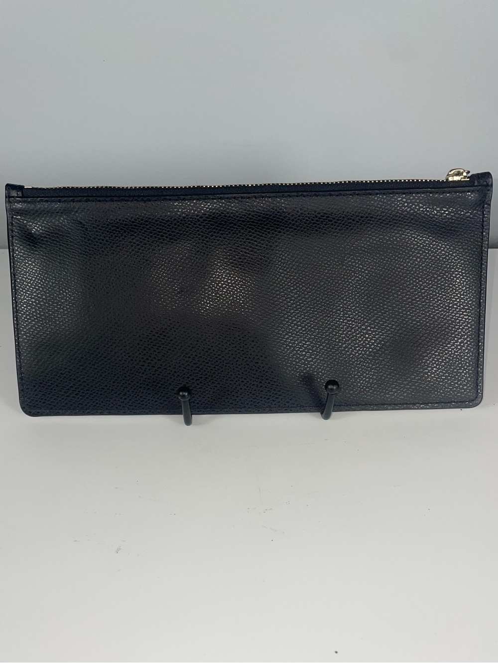 Coach Pebbled Leather Zipper Pouch - Picture 5 of 6